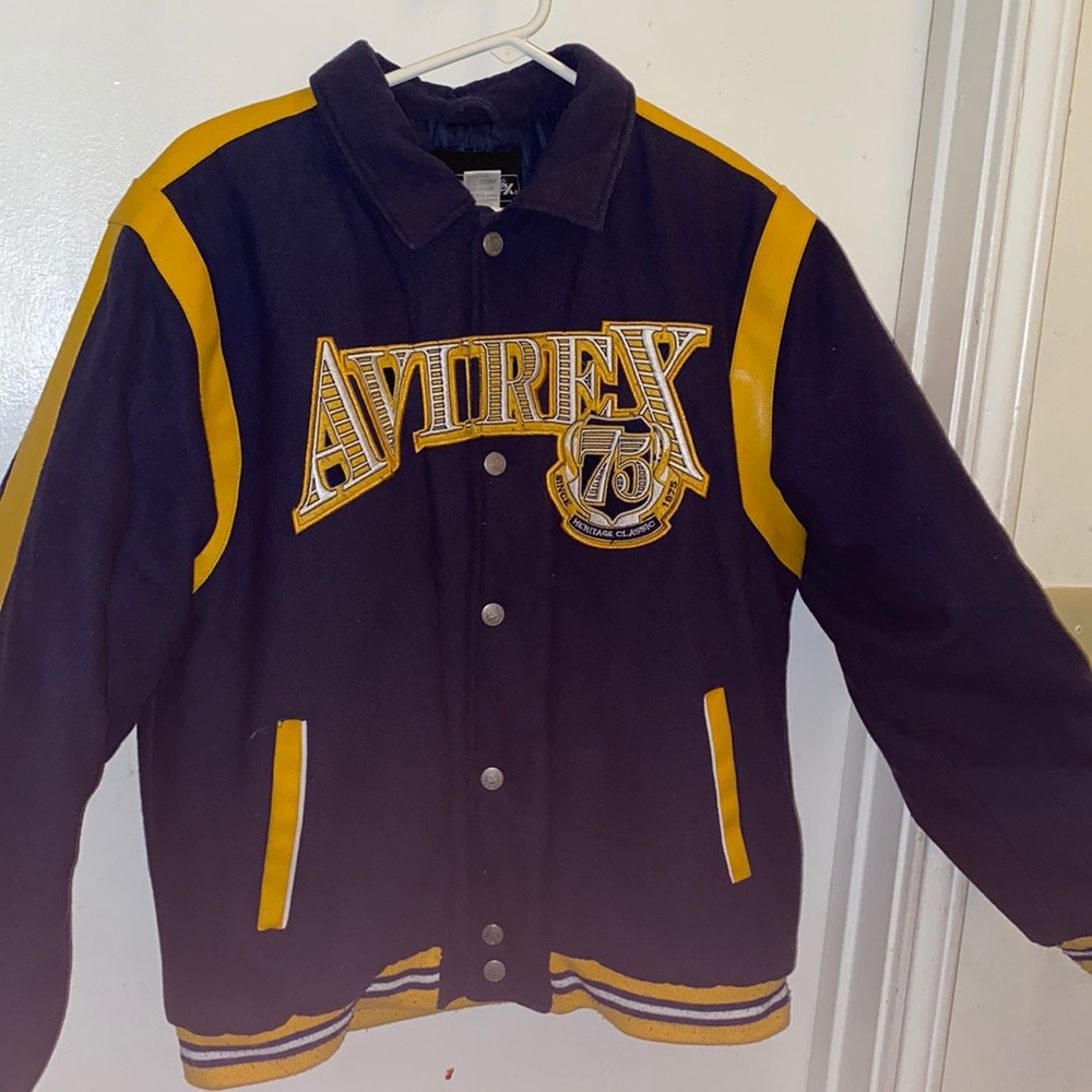 Avirex New York Heritage Classic 1975 Blue/Yellow